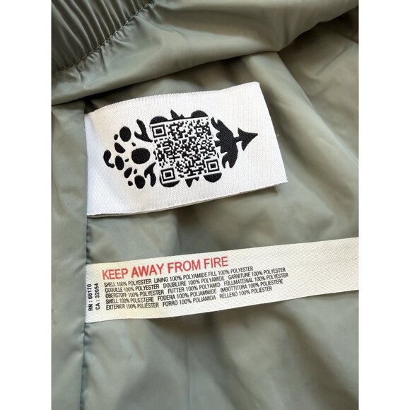 Free People Women’s All Prepped Ski Jacket, Grayed Olive Size M (MSRP $428) - Picture 10 of 15